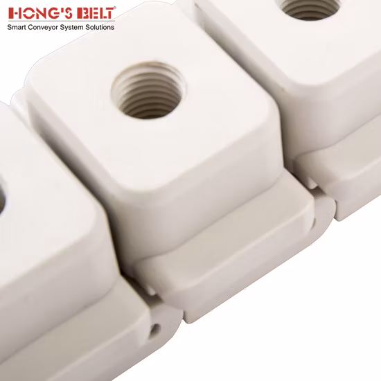 Пластиковая промышленная ленточная цепь конвейера (HarPT280), используемая в упаковочной и логистической промышленности