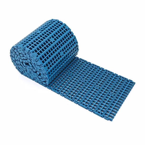 Пластиковый POM планчатый конвейер с плоской верхней частью ременной цепи по заводской цене